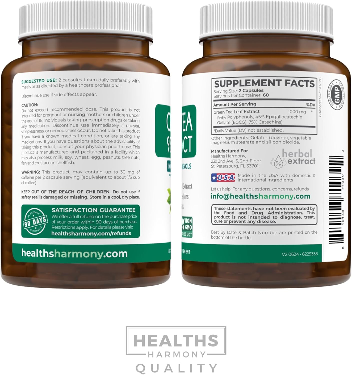 Green Tea Extract Non-GMO and Manufacturing Standards